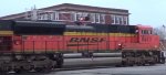 BNSF coal train DPU